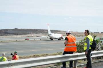  Gando congrega a 65 aficionados a la fotografía aeronáutica (Foto Antonio Rico)